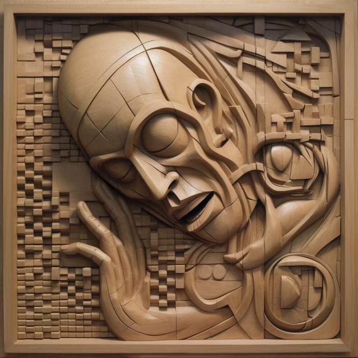 نموذج ثلاثي الأبعاد لآلة CNC 3D Art 